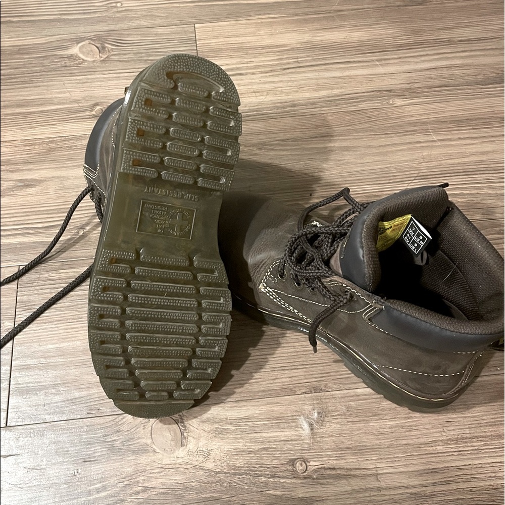 BRAND NEW (worn once) Dr. Marten’s Steel Toe Work Boots